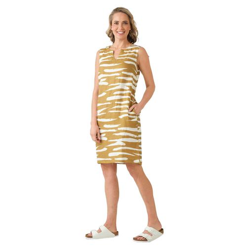 B Essentials by Ballantynes Linen Sleeveless Dress